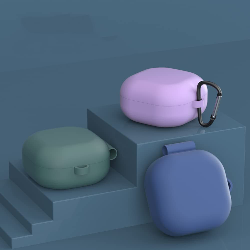 Techsuit Silikonové pouzdro pro Samsung Galaxy Buds Černé - náhled 5
