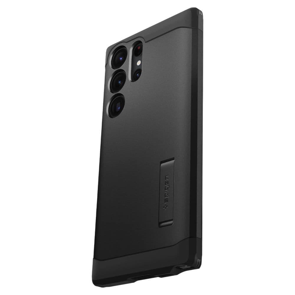 Pouzdro Spigen Tough Armor pro Samsung Galaxy S23 Ultra černé - náhled 5
