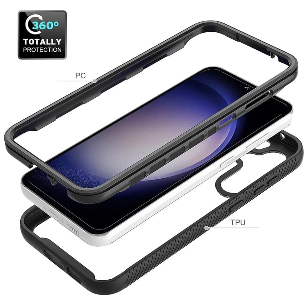 Techsuit Defense360 Pro Ochranné sklo Samsung Galaxy S24 Plus Černá - náhled 5