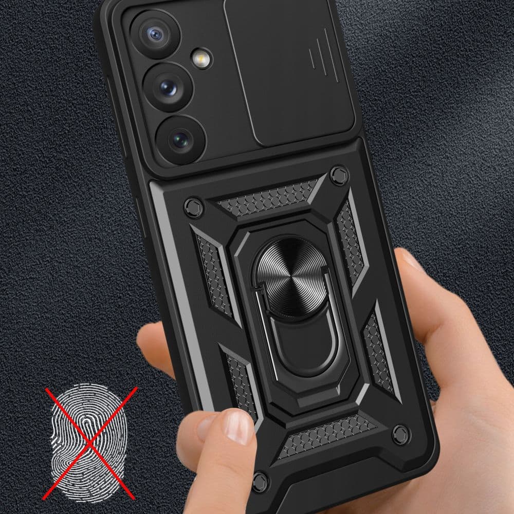 Techsuit CamShield řada Samsung Galaxy A55 5G černá - náhled 5