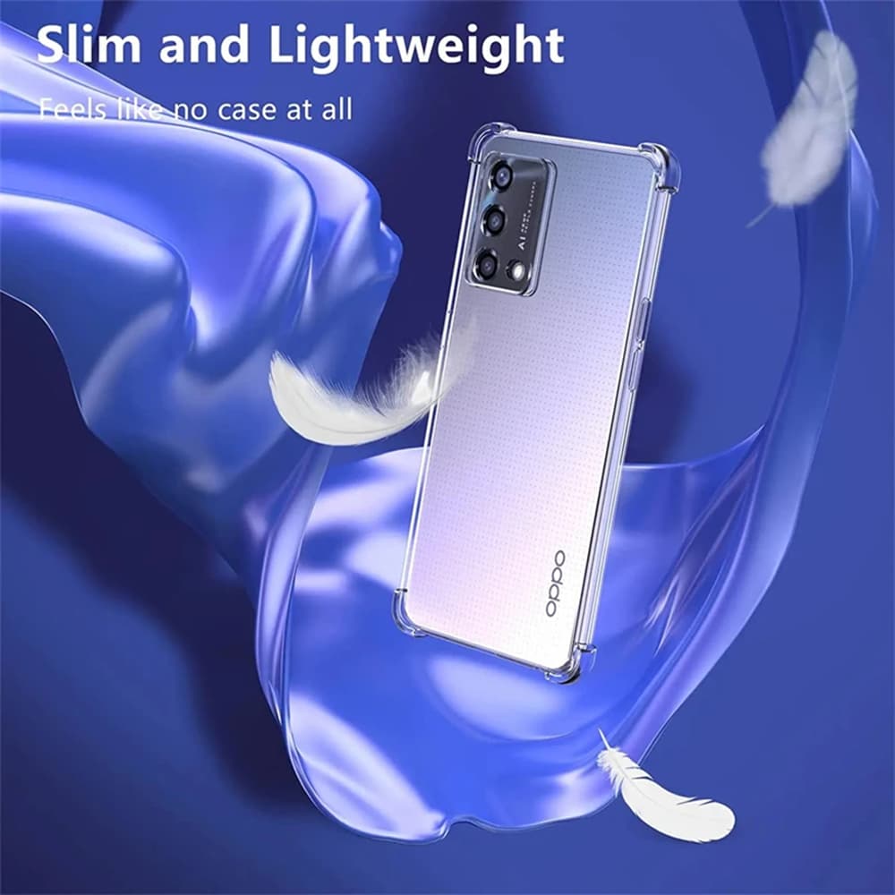 Techsuit Nárazuvzdorný Průhledný Silikon Oppo Reno10 Reno10 Pro - náhled 5