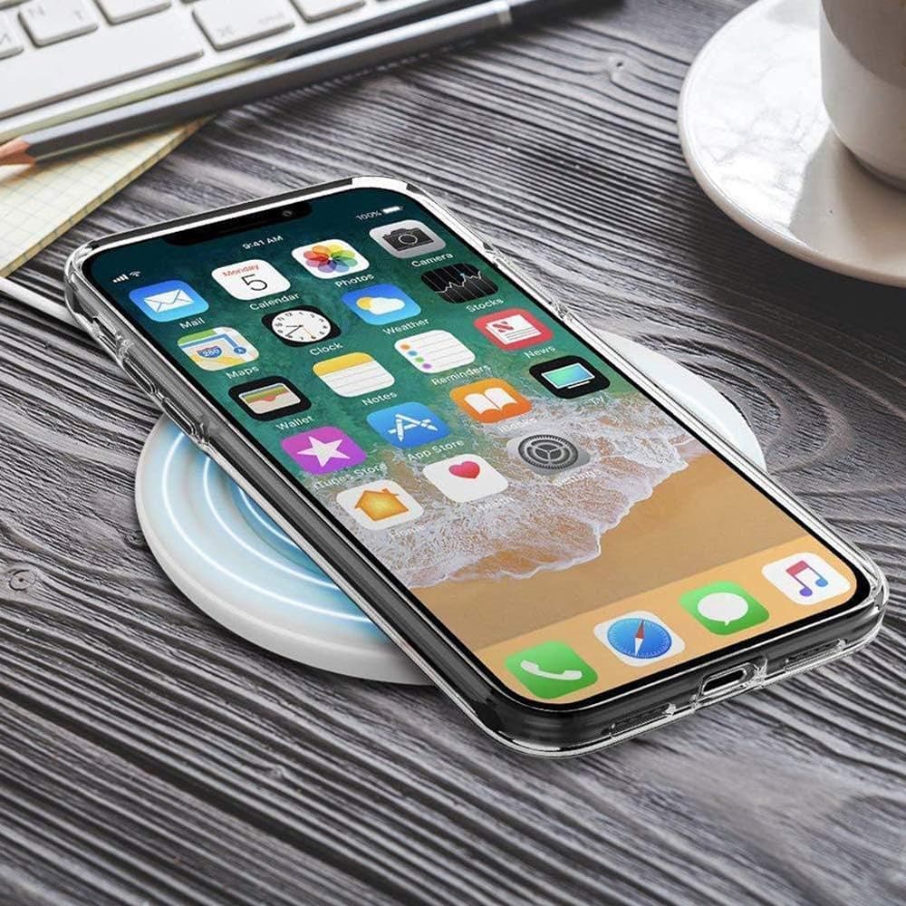 Techsuit Nárazuvzdorný Průhledný Silikon iPhone XR Clear - náhled 5