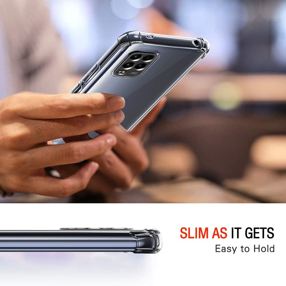 Techsuit Nárazuvzdorný Průhledný Silikon Xiaomi Mi 10 Lite - náhled 5