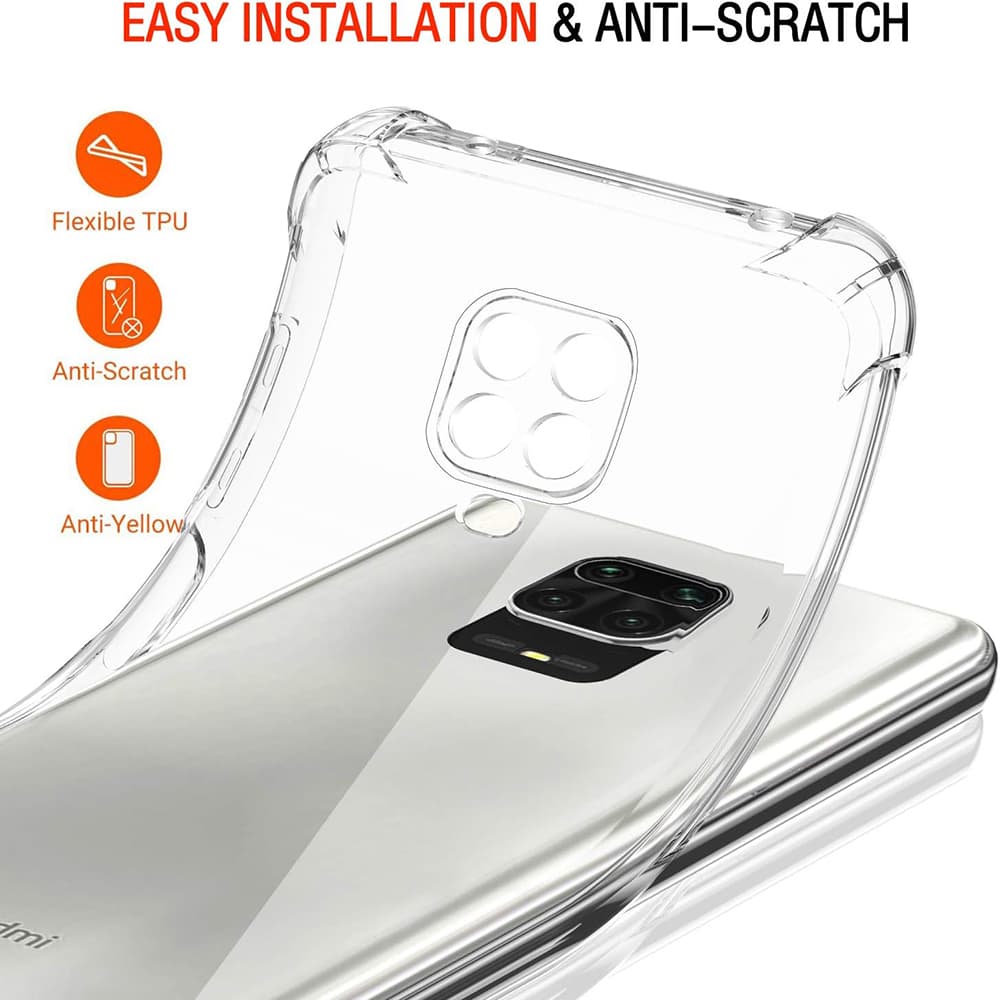 Techsuit Nárazuvzdorný Průhledný Kryt Xiaomi Redmi Note 9S Note 9 Pro Max - náhled 5