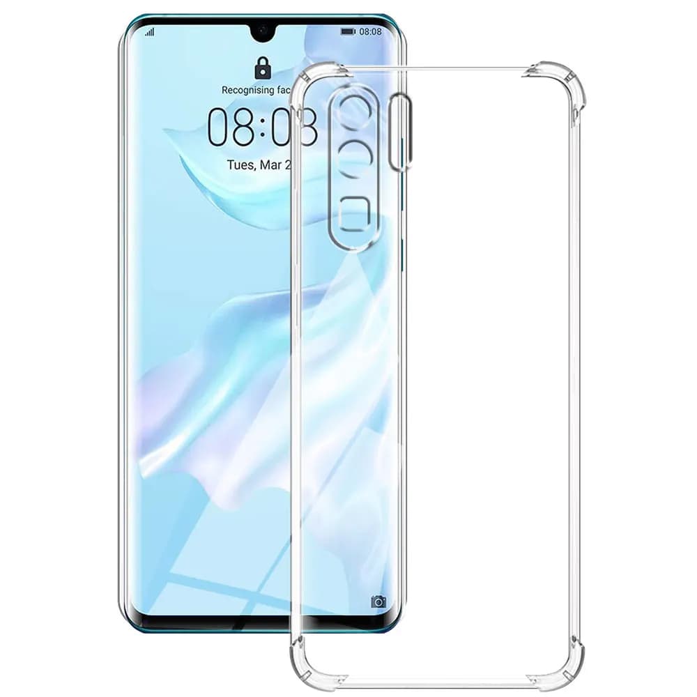 Techsuit Nárazuvzdorný průhledný silikon Huawei P30 Pro P30 Pro NE - náhled 5
