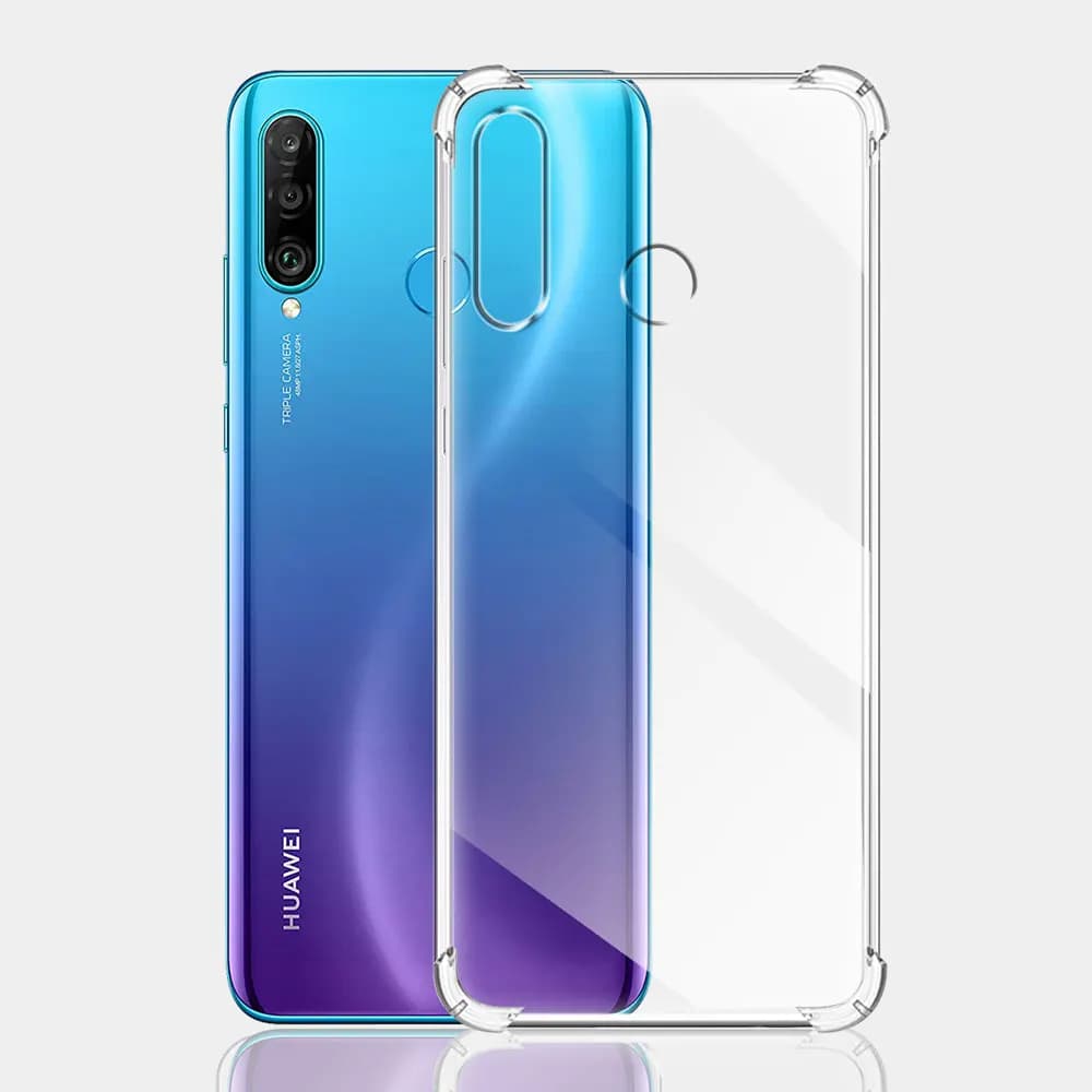 Techsuit Nárazuvzdorný průhledný silikon Huawei P30 Lite - náhled 5