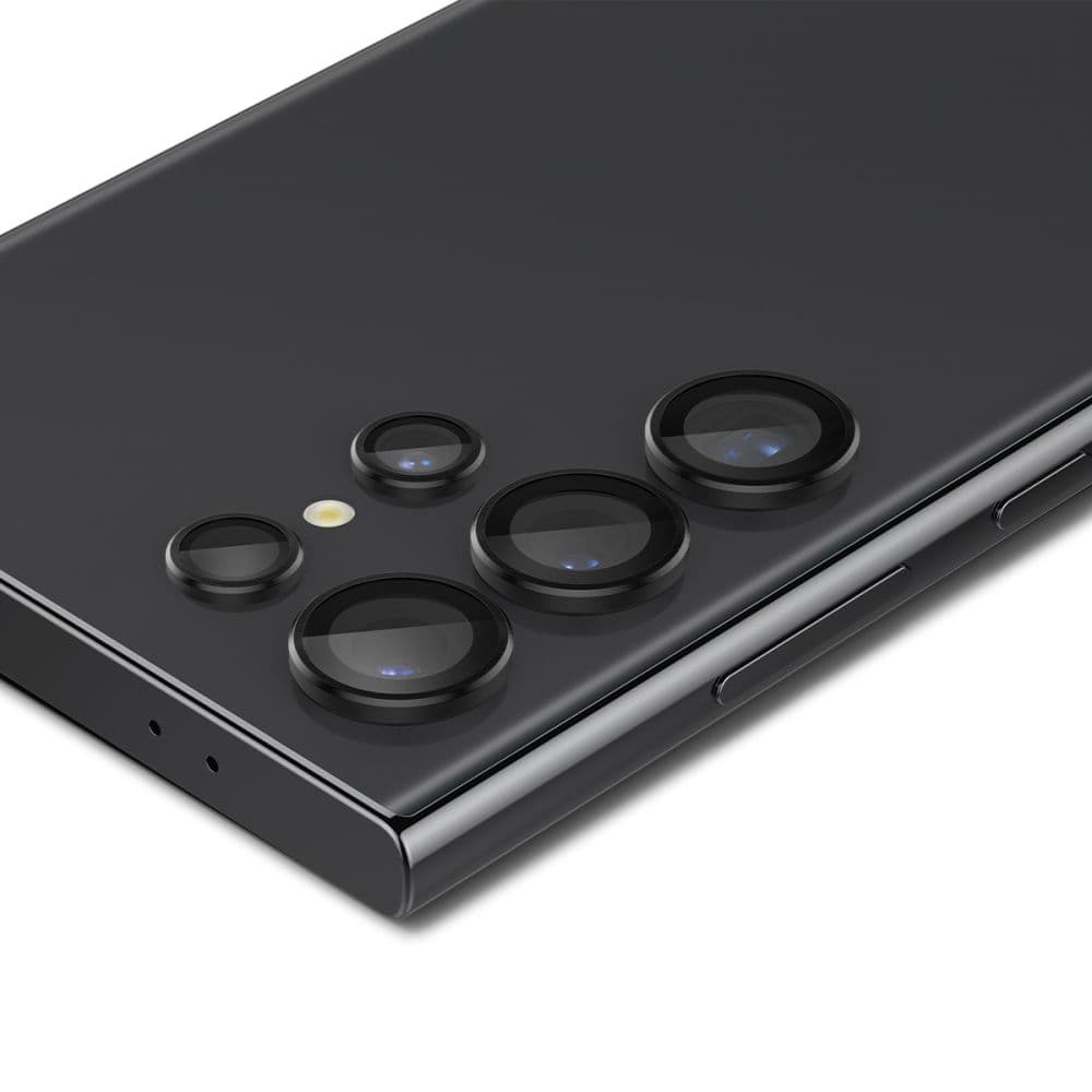 Spigen Optik.tR EZ Fit Pro Sklo kamery Samsung S24 Ultra Černá 2ks - náhled 5