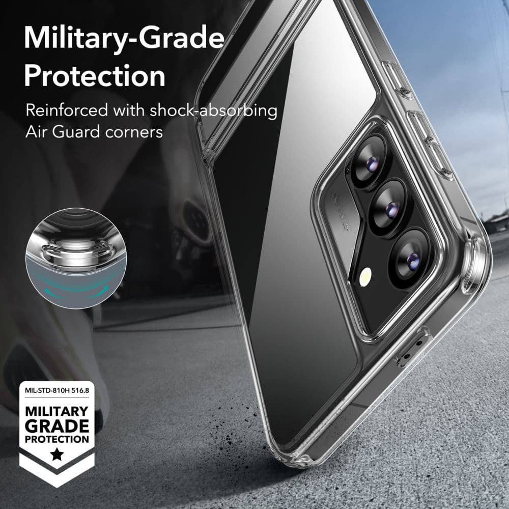 ESR Air Shield Boost Kickstand Samsung Galaxy S24 Plus Průhledný - náhled 5