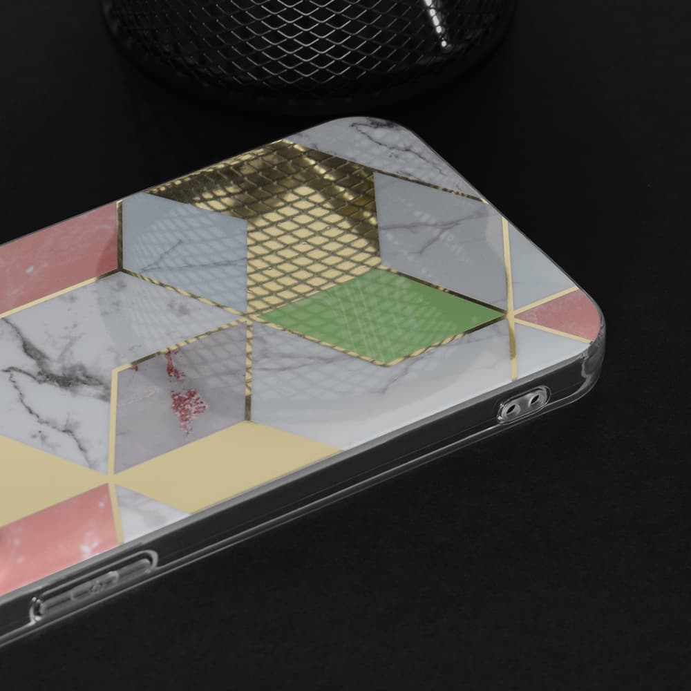 Techsuit Mramorová série Samsung Galaxy S24 Plus Fialový hex - náhled 5