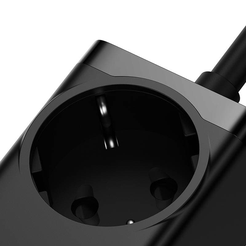 Baseus Zásuvková lišta GaN3 Pro 2xUSB 2xUSB-C AC 100W Black - náhled 5