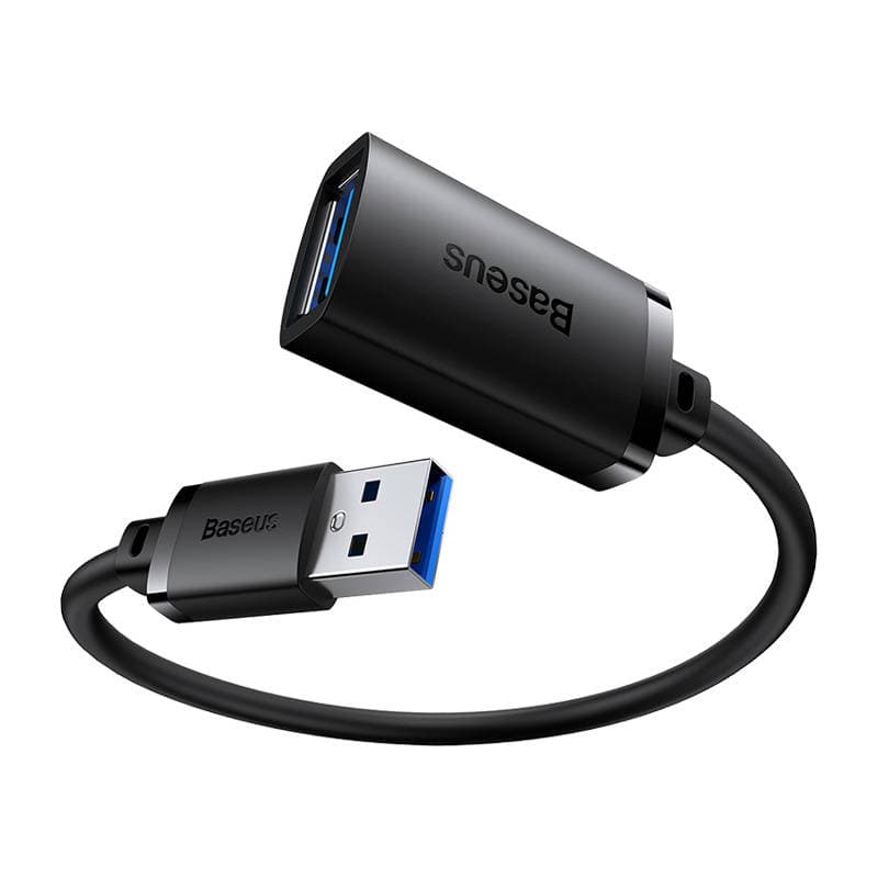 Baseus prodlužovací kabel AirJoy Series USB samec na samici USB 3.0 0.5m černý - náhled 5