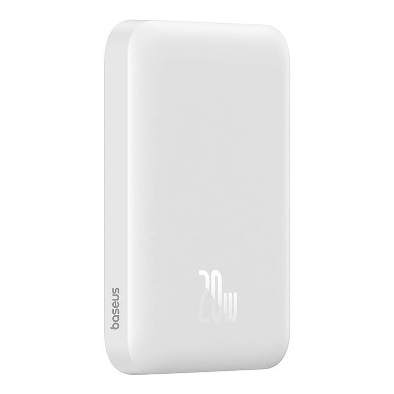 Baseus Power Bank Magnetic Mini Air 6000mAh 20W bílá - náhled 5