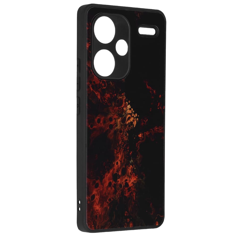 Techsuit Glaze Series Xiaomi Redmi Note 13 Pro+ 5G Červená - náhled 5