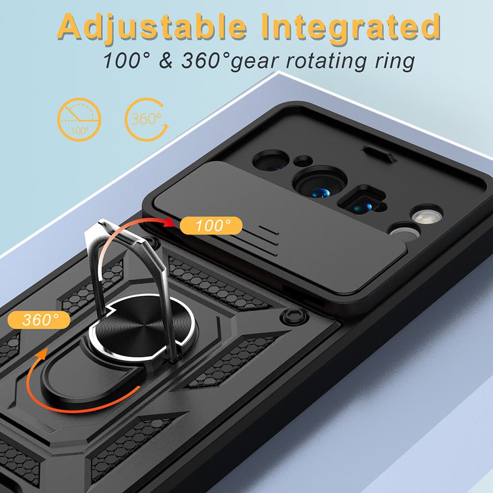 Techsuit CamShield řada Google Pixel 8 Pro černá - náhled 5