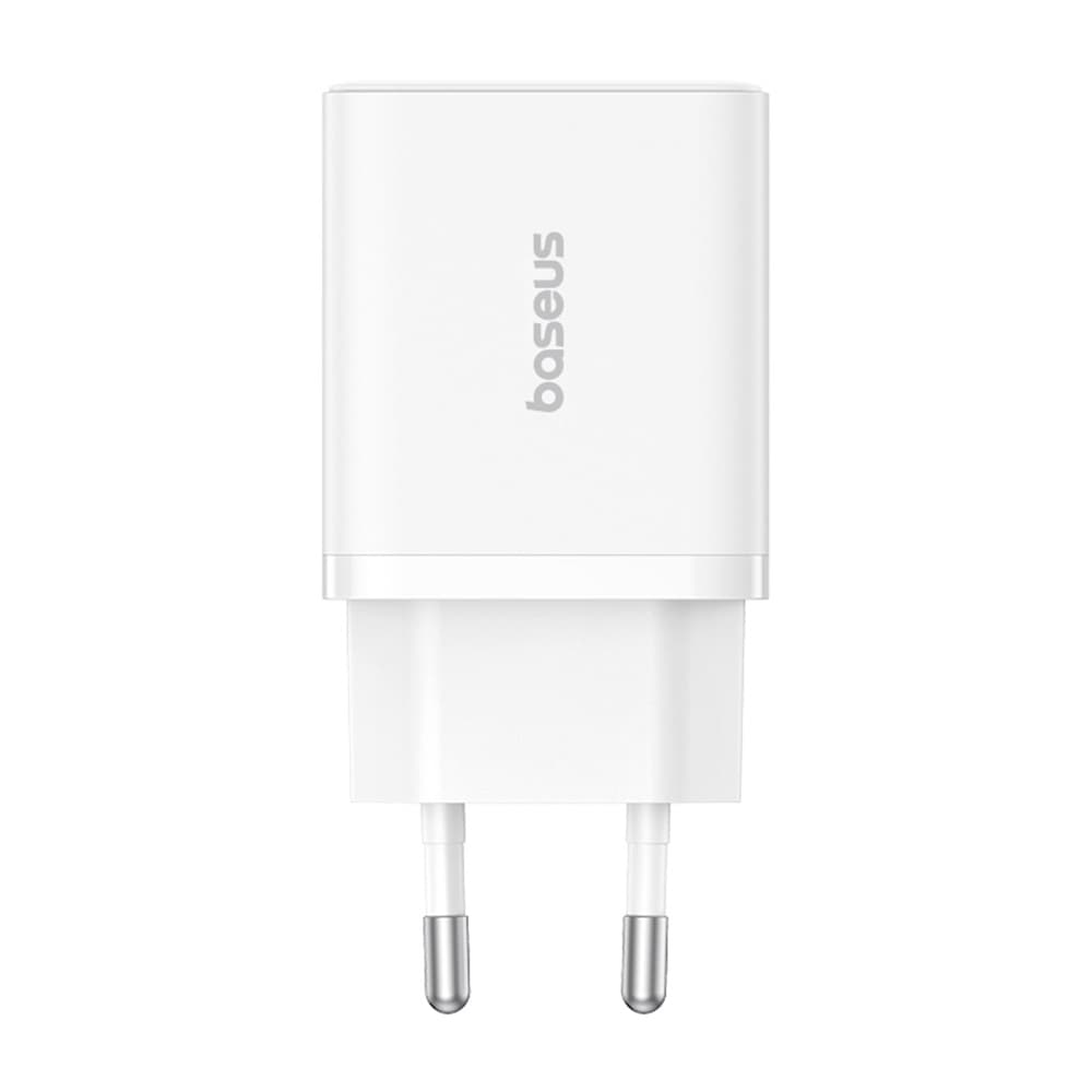 Baseus Nástěnná nabíječka USB Type-C Rychlonabíjení 30W Měsíční bílá - náhled 5
