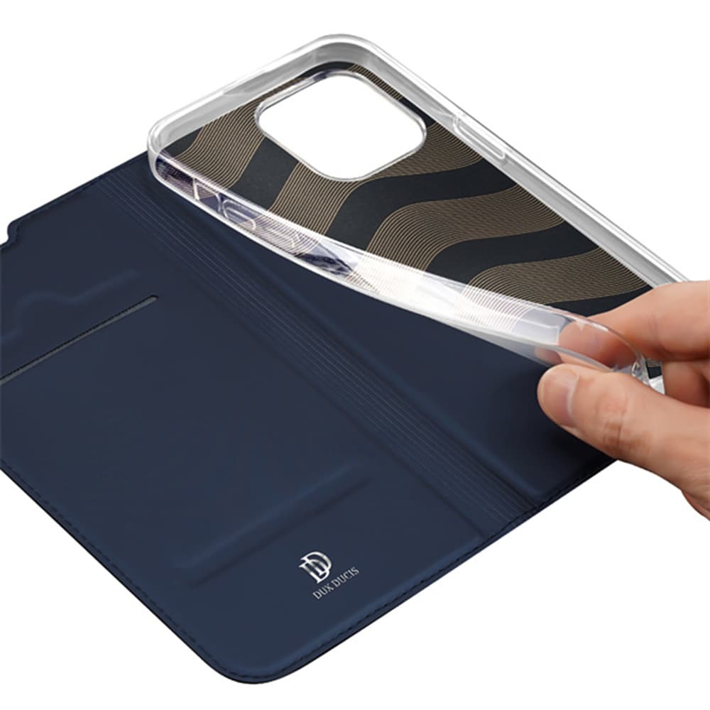 Dux Ducis Pouzdro Skin Pro iPhone 14 Pro Max Černá - náhled 5