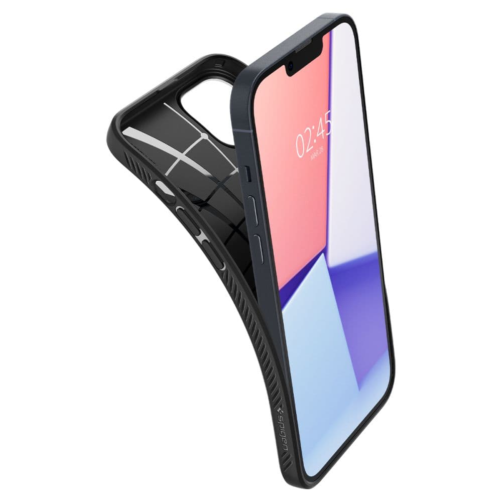 Spigen Liquid Air iPhone 14 Matná černá - náhled 5