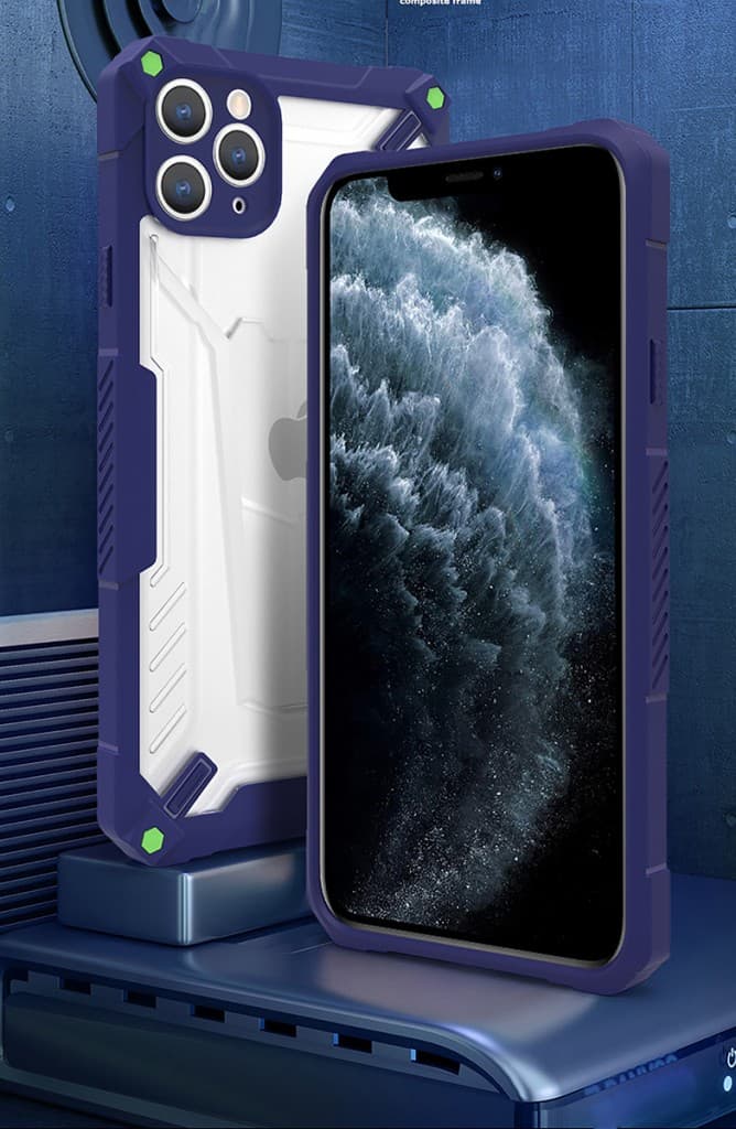 Hybridní pouzdro Tel Protect pro Iphone 12 Pro Max Black - náhled 5