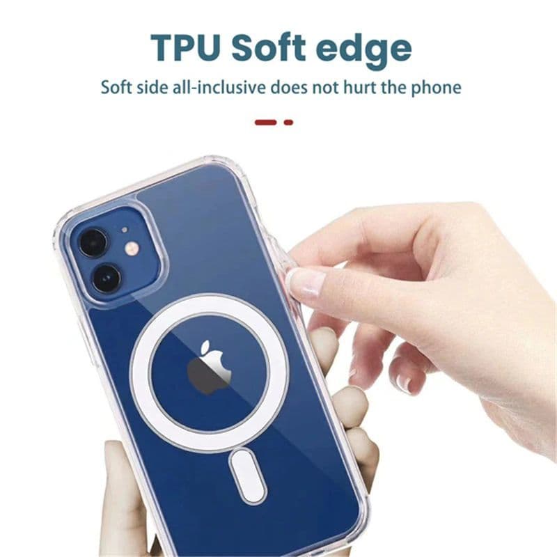 TEL PROTECT MagSilikonové pouzdro pro Iphone 13 Pro Max Transparent - náhled 5