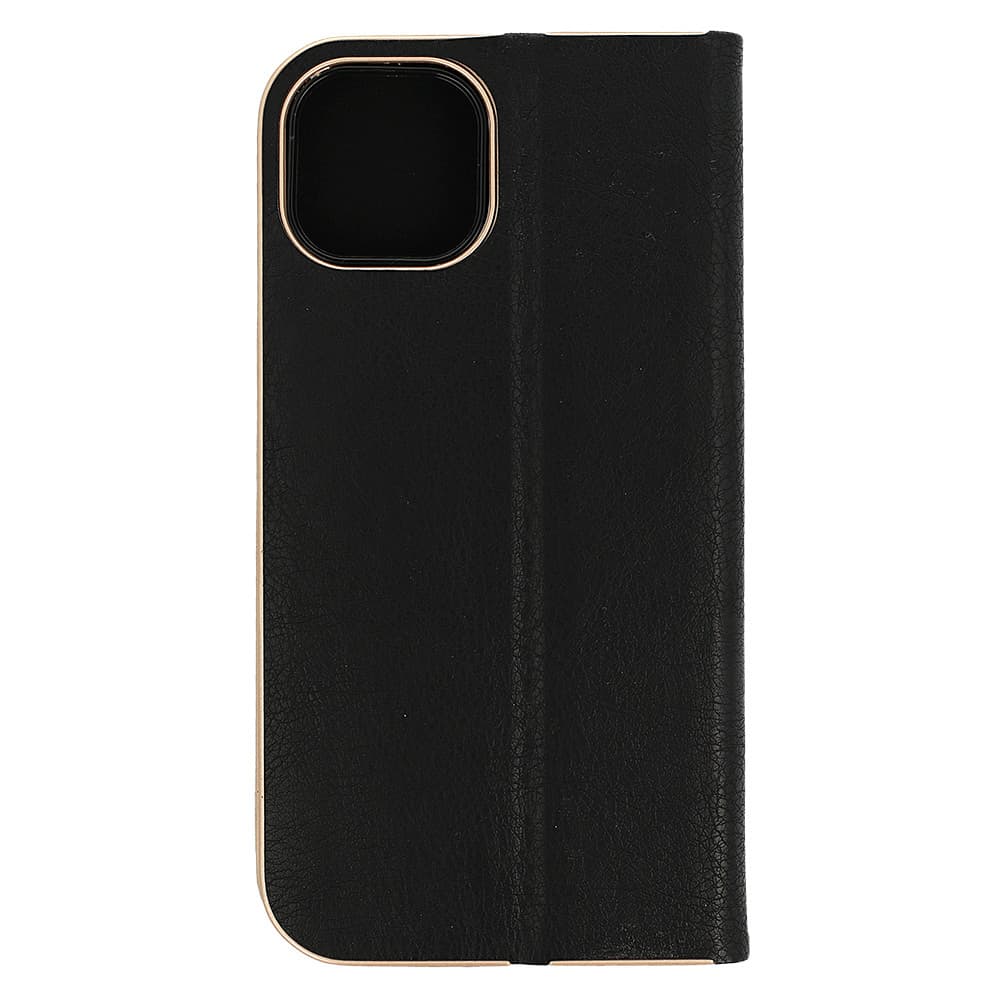 Pouzdro typu kniha s rámečkem pro Iphone 13 Pro černé - náhled 5