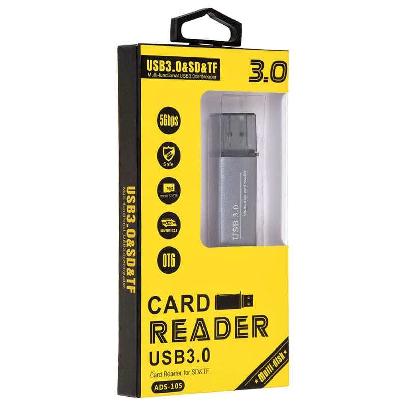 Čtečka karet ADS-105 Micro SD + SD - USB 3.0 - náhled 5