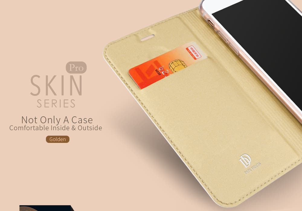 Dux Ducis Skin Pro pouzdro pro Iphone 14 Plus zlaté - náhled 5
