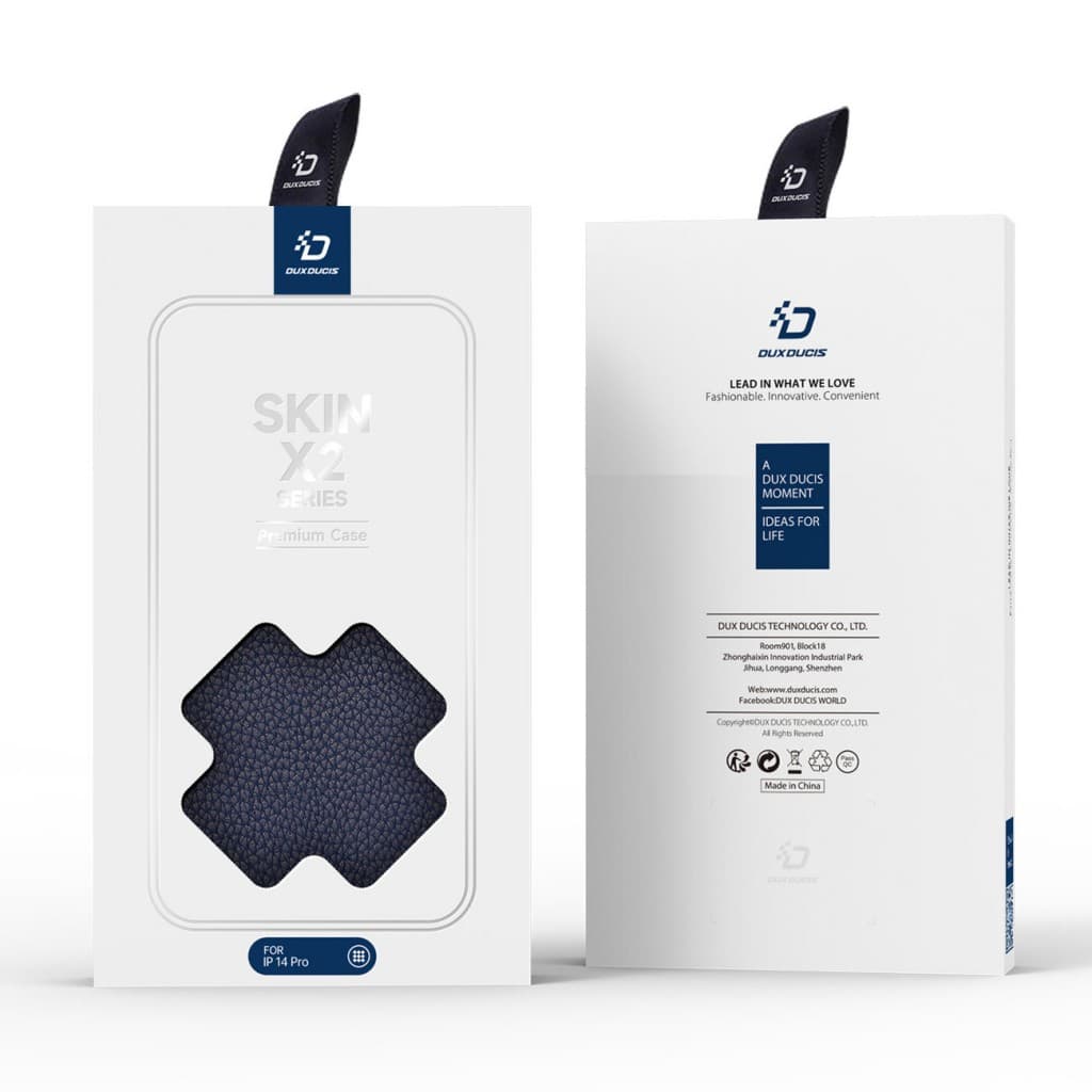 Dux Ducis Skin X2 pouzdro pro Iphone 14 Plus modré - náhled 5