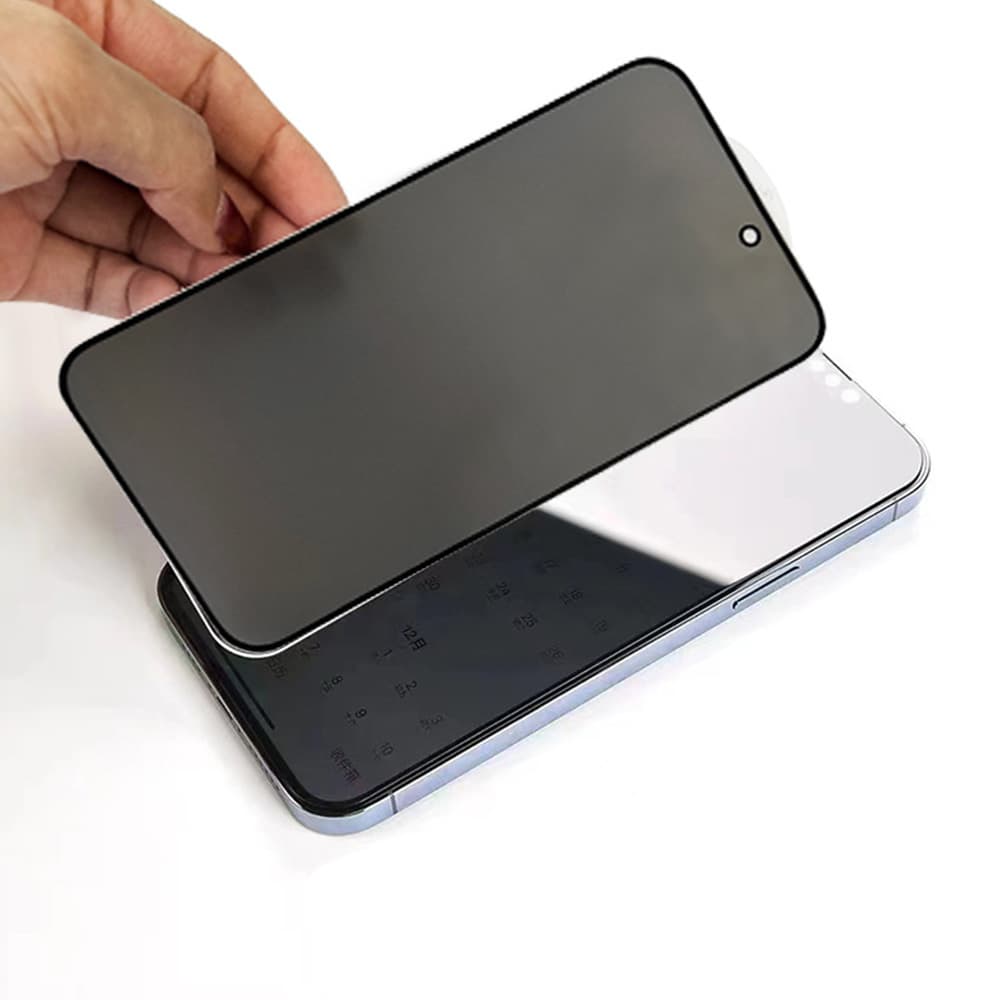 Tvrzené sklo Privacy Glass pro SAMSUNG S22 BLACK - náhled 5