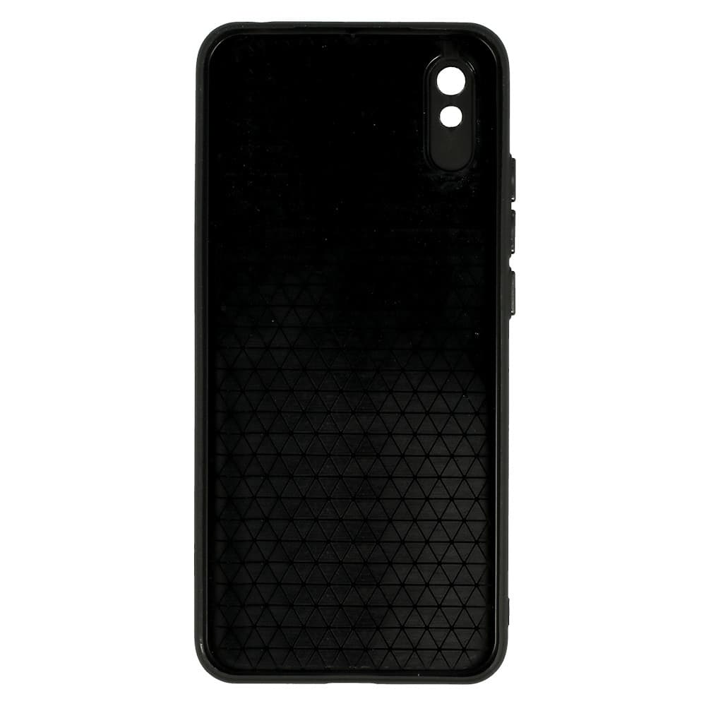 Kožené 3D pouzdro pro Xiaomi Redmi 9A design 3 černé - náhled 5
