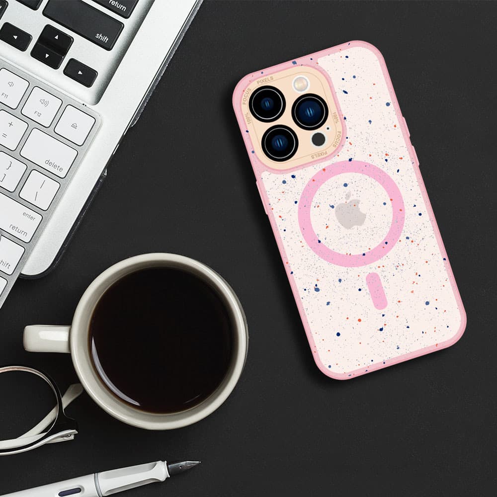 Tel Protect Magnetic Splash Frosted Case pro Iphone 11 Pro Light pink - náhled 5