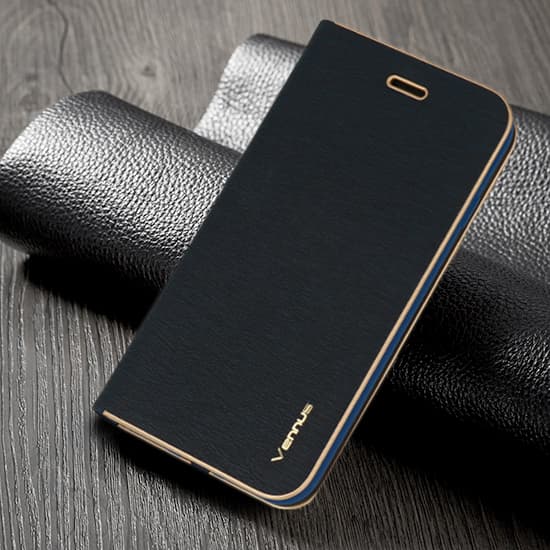 Pouzdro Vennus Book s rámečkem pro Xiaomi Redmi Note 12 5G/Poco X5 navy - náhled 5