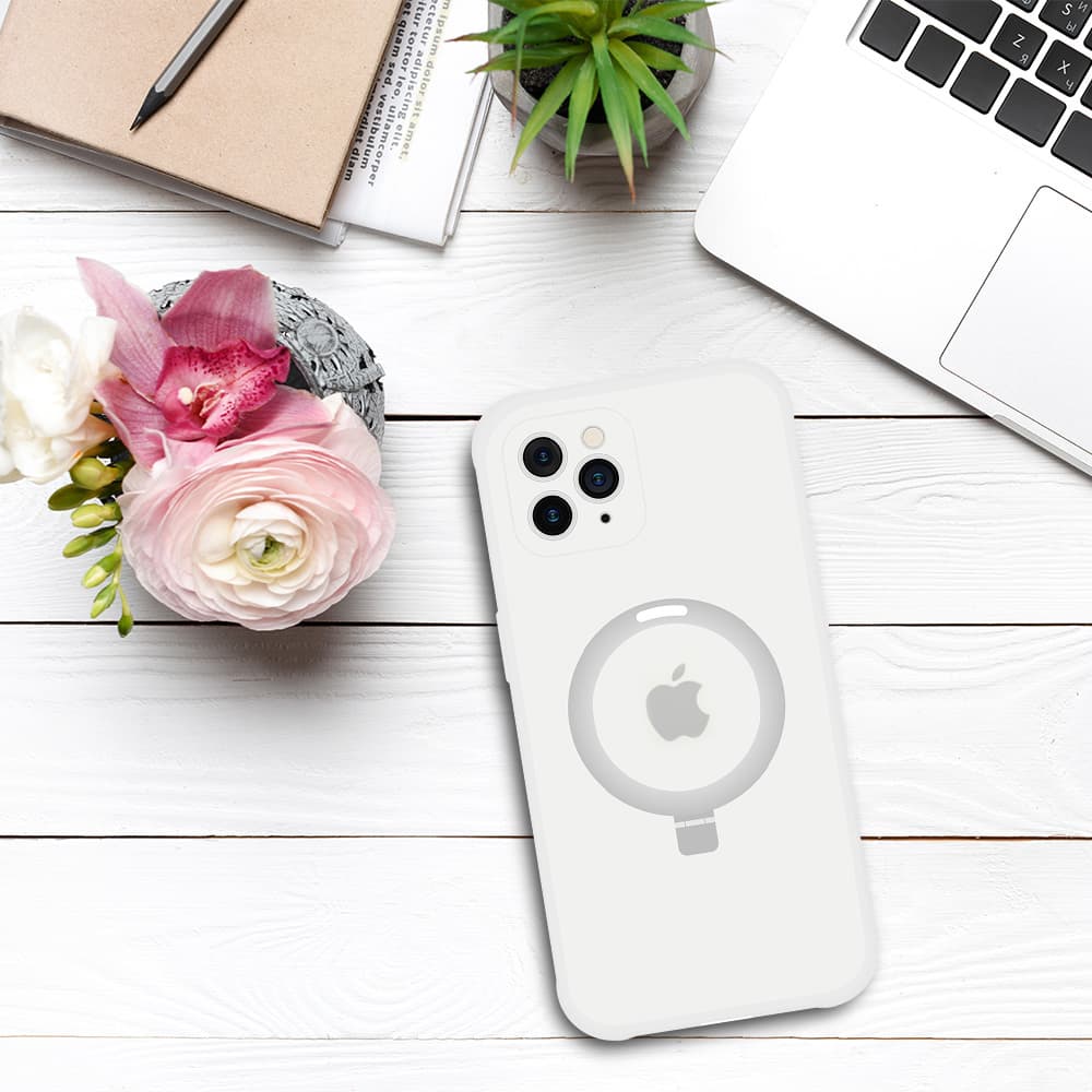 Tel Protect Magical Magsafe Stand Case pro Iphone 11 Pro silver - náhled 5
