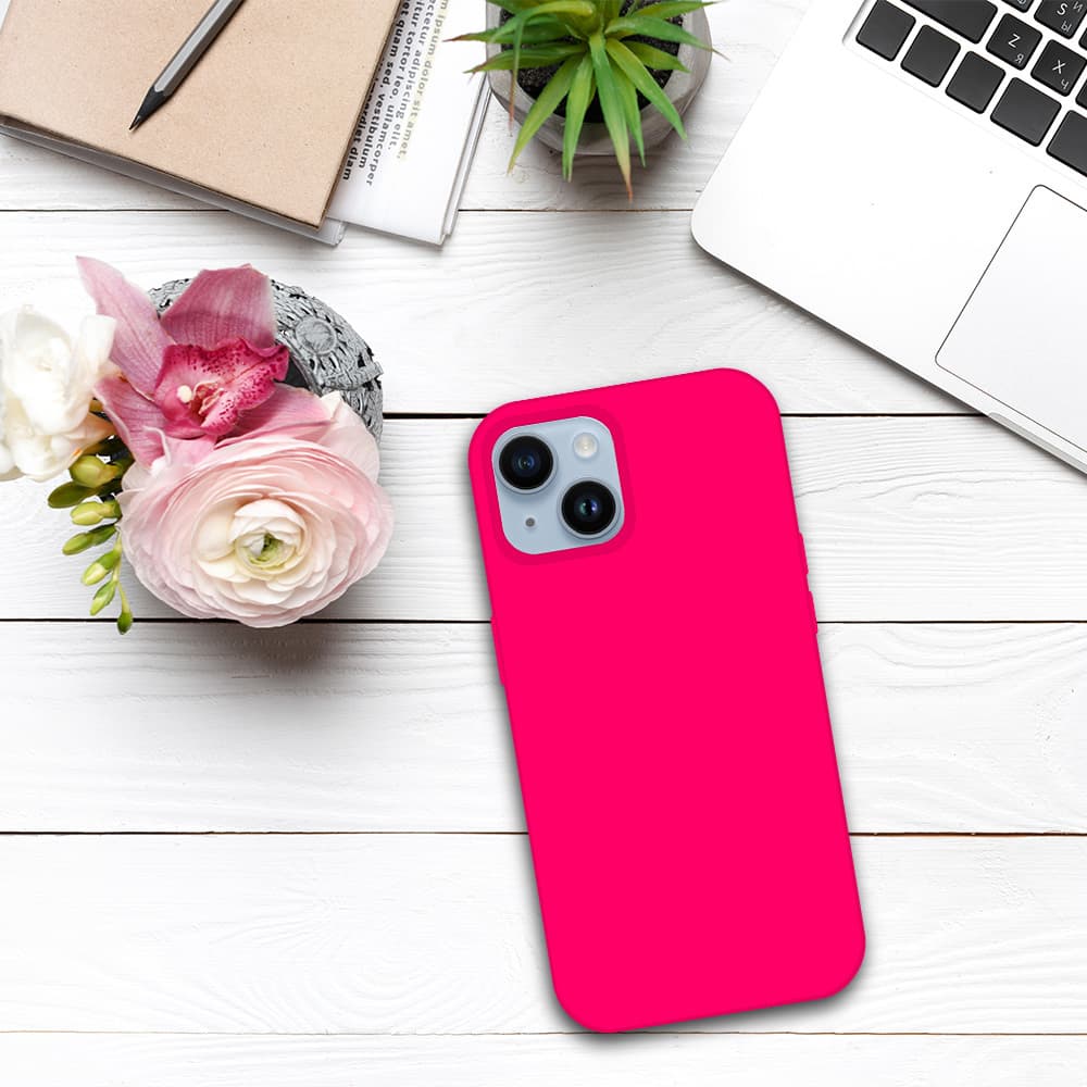 Tel Protect Silicone Premium pro Iphone 15 Plus růžový - náhled 5