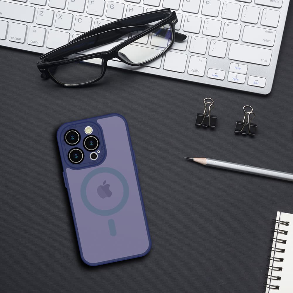 Pouzdro Tel Protect Magmat pro Iphone 15 Pro Max Navy - náhled 5
