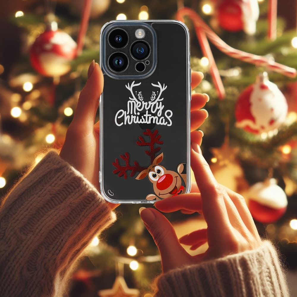 Zadní kryt TEL PROTECT Christmas Clear pro Iphone 13 Pro Max Design 1 - náhled 5