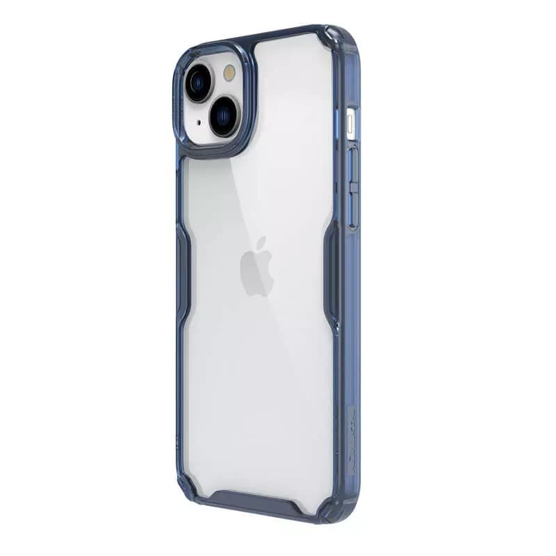 Nillkin Nature Pro TPU pouzdro pro Iphone 15 Plus transparentní-modré - náhled 5