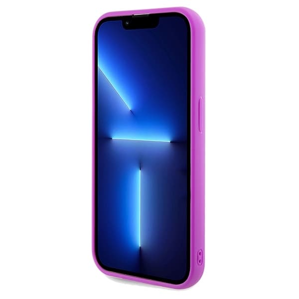 Originální pouzdro GUESS Disco Metal Script hardcase GUHCP14LPMSDGSF pro Iphone 14 Pro fuschia - náhled 5