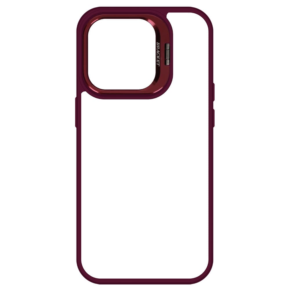 Pouzdro Tel Protect Kickstand pro Iphone 13 Pro Max vínové - náhled 5