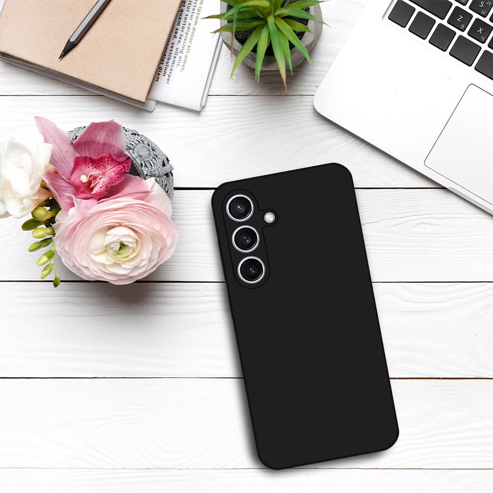 Tel Protect Silicone Premium pro Samsung Galaxy A05 černý - náhled 5