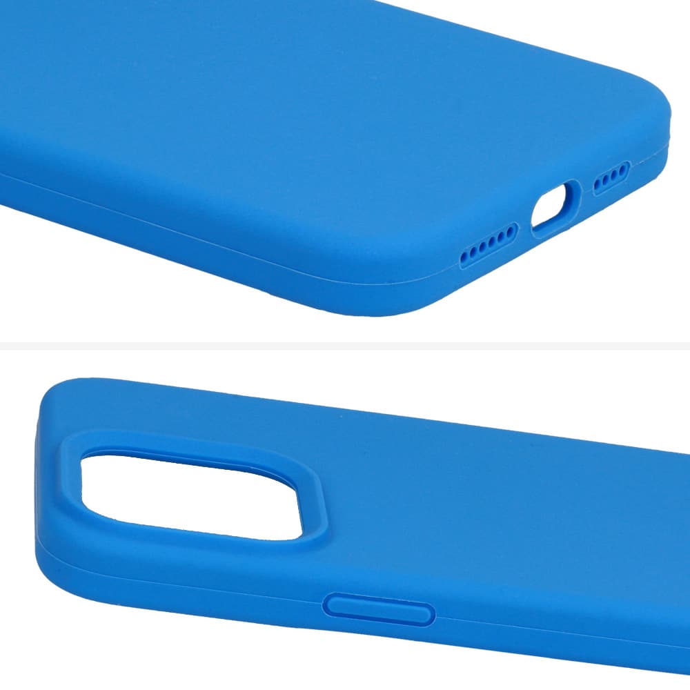 Silicone Lite Case pro Iphone 15 Plus modré - náhled 5