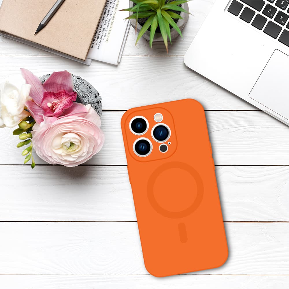 TEL PROTECT MagSilikonové pouzdro pro Iphone 11 Orange - náhled 5