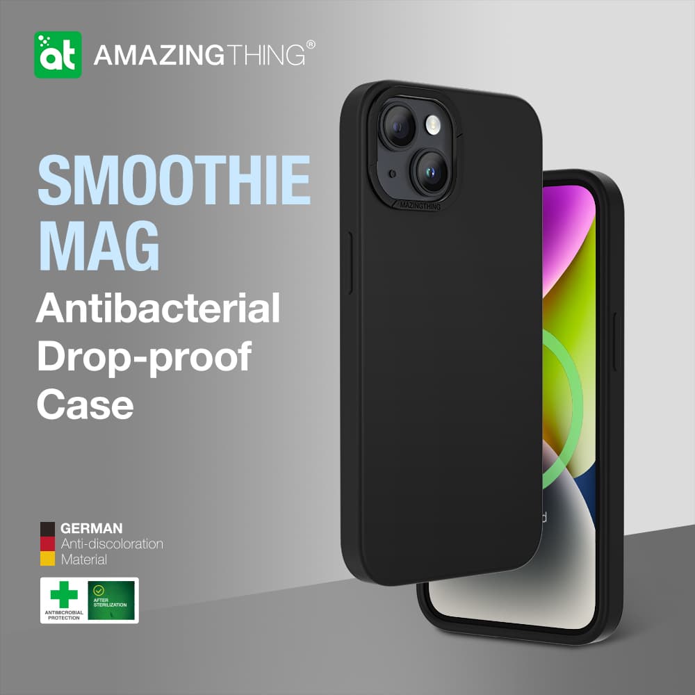 Zadní kryt Amazing Thing Smoothie Magsafe Case 8FT IP146.7SMBK pro iPhone 14 Plus černá - náhled 5
