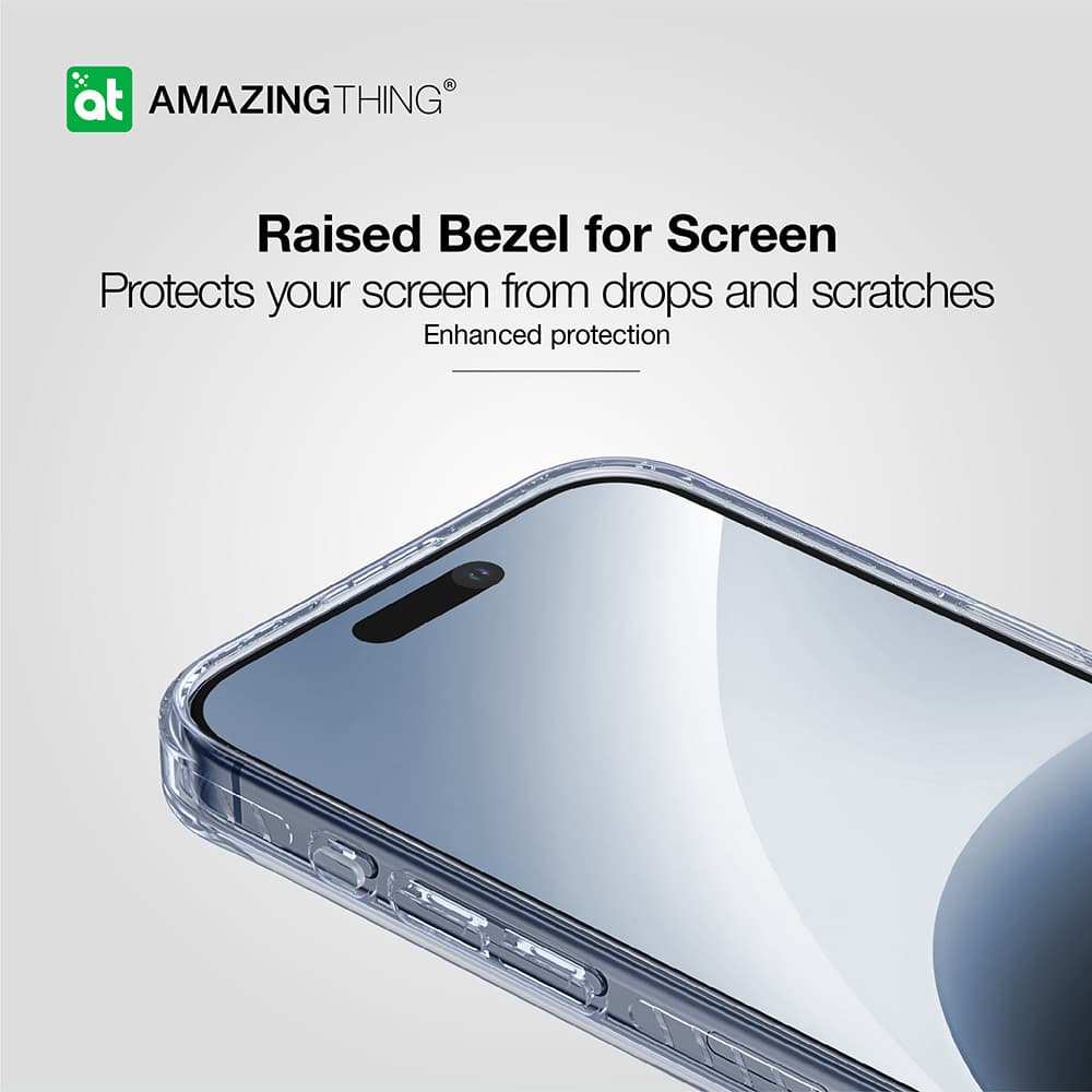 Zadní kryt Amazing Thing Titan Pro Holder Case 10FT IP156.7PTHBU pro iPhone 15 Pro Max navy se stojánkem - náhled 5