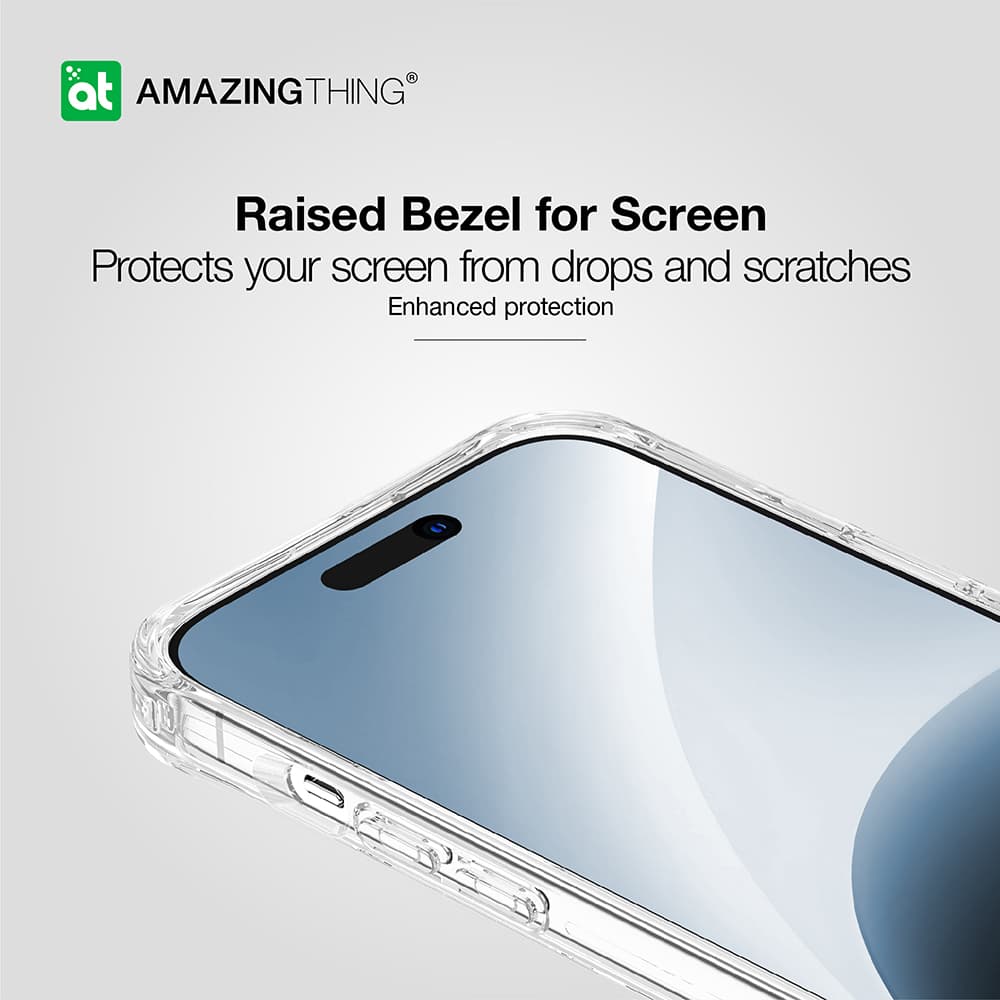 Zadní kryt Amazing Thing Titan Edge Case 15FT IP156.7TECL pro iPhone 15 Plus transparentní - náhled 5