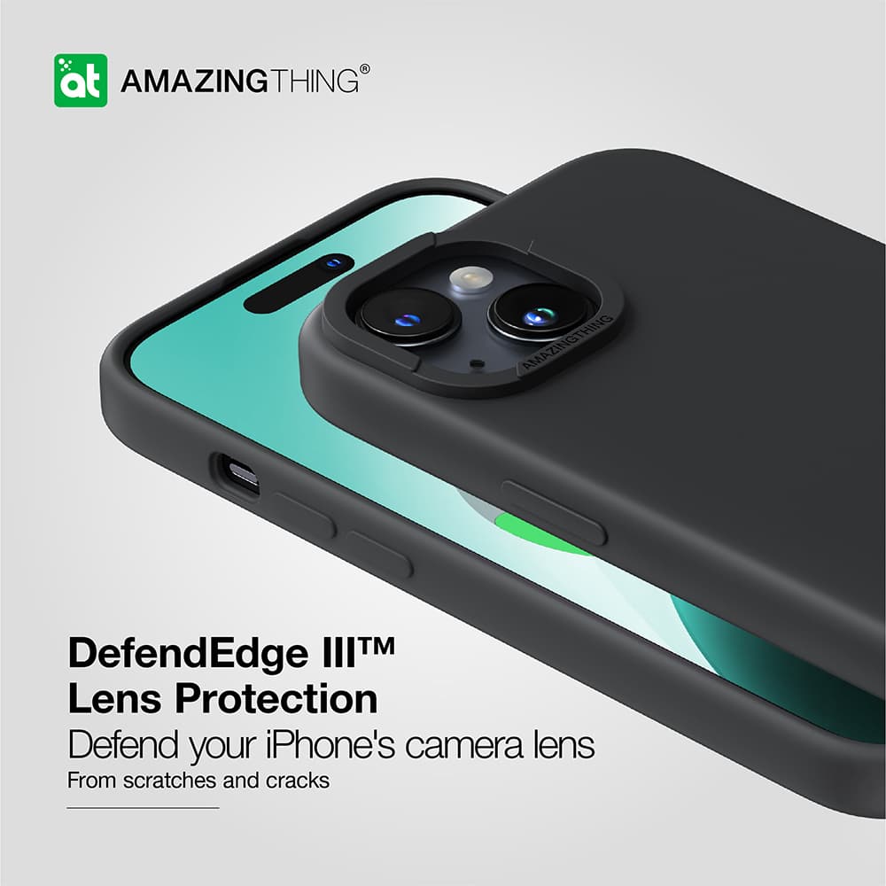 Zadní kryt Amazing Thing Pouzdro Smoothie Magsafe Case 8FT IP156.7SMBK pro iPhone 15 Plus černá - náhled 5