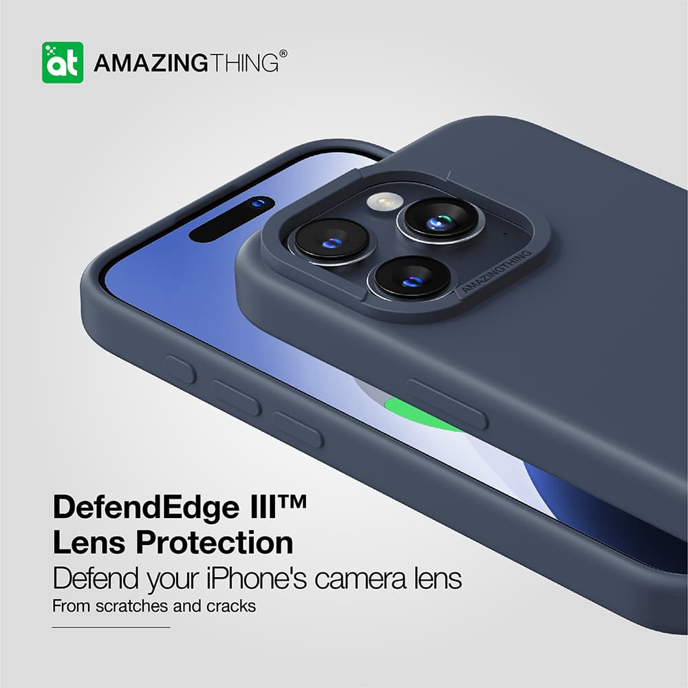 Zadní kryt Amazing Thing Pouzdro Smoothie Magsafe Case 8FT IP156.7PSMBU pro iPhone 15 Pro Max navy - náhled 5