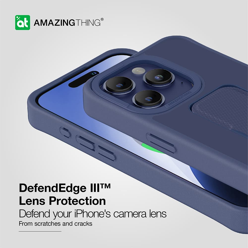 Zadní kryt Amazing Thing Matte Pro Mag Case 12FT IP156.1PMPBU pro iPhone 15 Pro navy - náhled 5