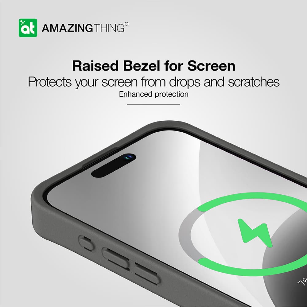 Zadní kryt Amazing Thing Matte Pro Mag Case 12FT IP156.7PMPBK pro iPhone 15 Pro Max black - náhled 5