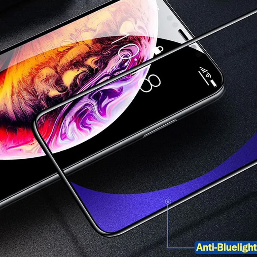 Tvrzené sklo Anti-Blue Full Glue pro Xiaomi Poco X3 - náhled 5
