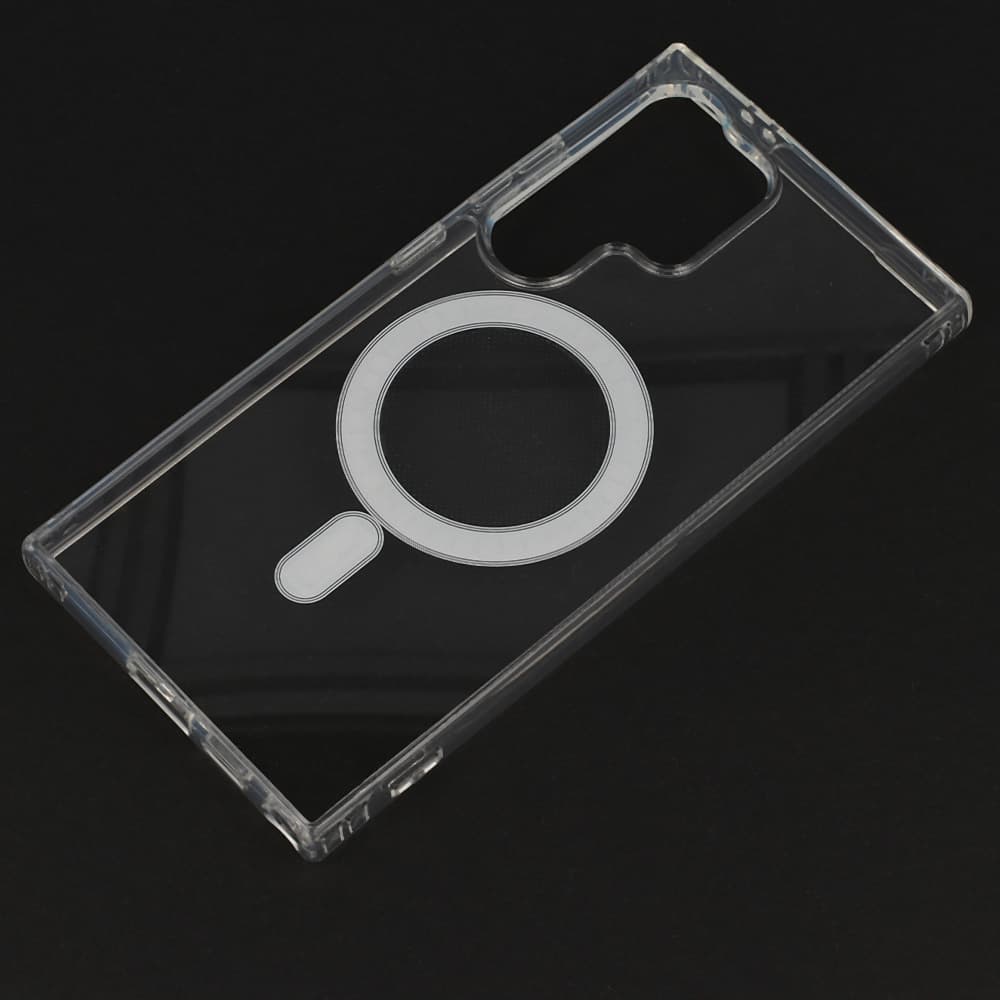 Zadní kryt Acrylic Magsafe pro Samsung Galaxy S24 Ultra transparentní - náhled 5